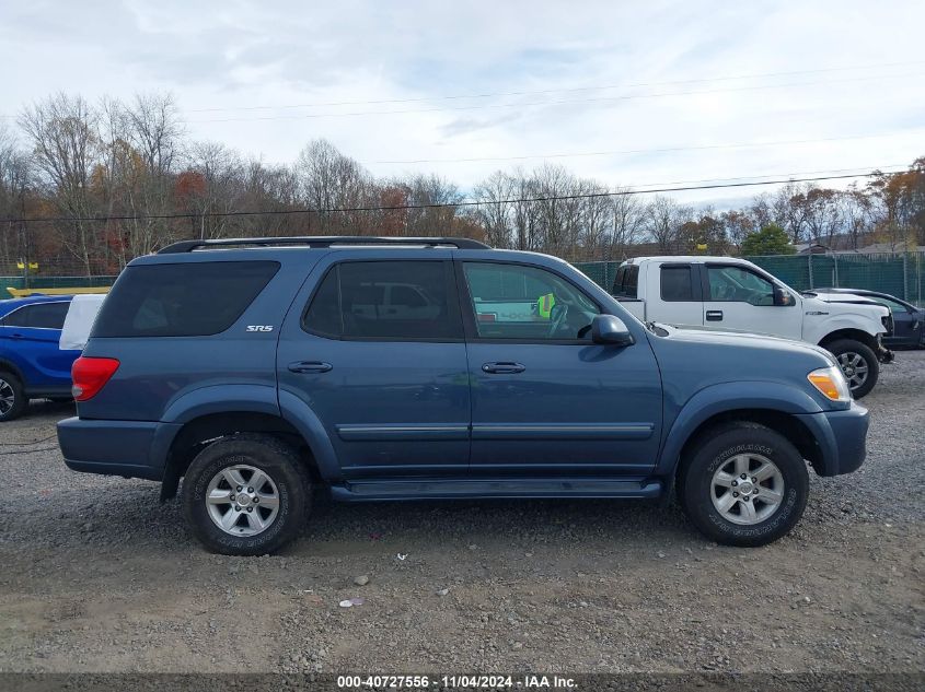 2006 Toyota Sequoia Sr5 V8 VIN: 5TDBT44AX6S276055 Lot: 40727556