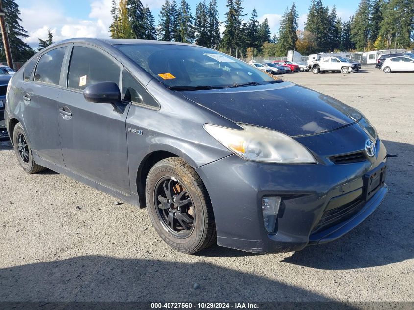 2013 Toyota Prius Two VIN: JTDKN3DU1D1632918 Lot: 40727560