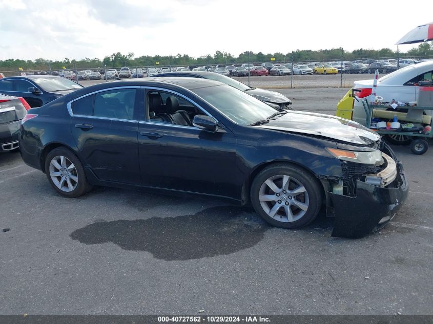 2012 Acura Tl 3.5 VIN: 19UUA8F50CA036111 Lot: 40727562