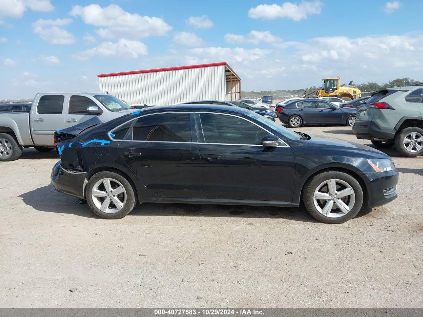 2013 Volkswagen Passat 2.5L Se VIN: 1VWBH7A38DC120049 Lot: 40727583