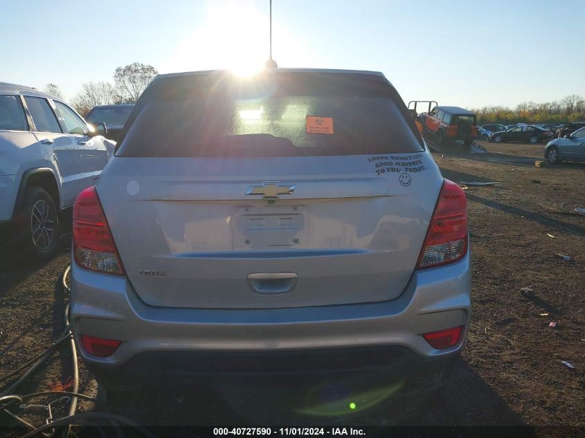 2019 Chevrolet Trax Ls VIN: 3GNCJKSB2KL213985 Lot: 40727590