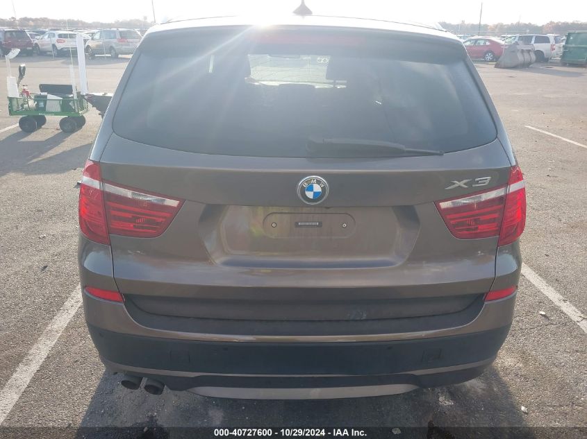 2011 BMW X3 xDrive28I VIN: 5UXWX5C58BL704764 Lot: 40727600