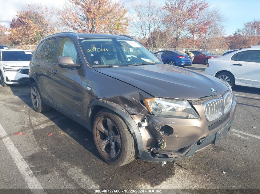 2011 BMW X3 xDrive28I VIN: 5UXWX5C58BL704764 Lot: 40727600