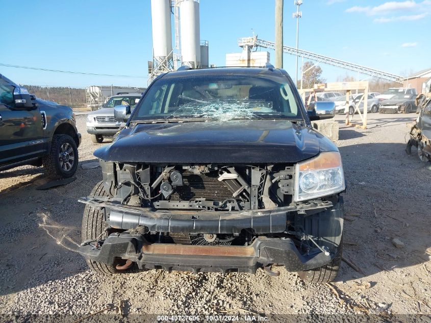 2010 Nissan Armada Platinum VIN: 5N1AA0NE1AN616781 Lot: 40727606