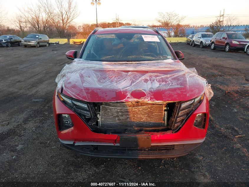 2022 Hyundai Tucson Sel VIN: 5NMJFCAE8NH117430 Lot: 40727607