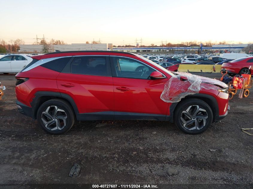 2022 Hyundai Tucson Sel VIN: 5NMJFCAE8NH117430 Lot: 40727607