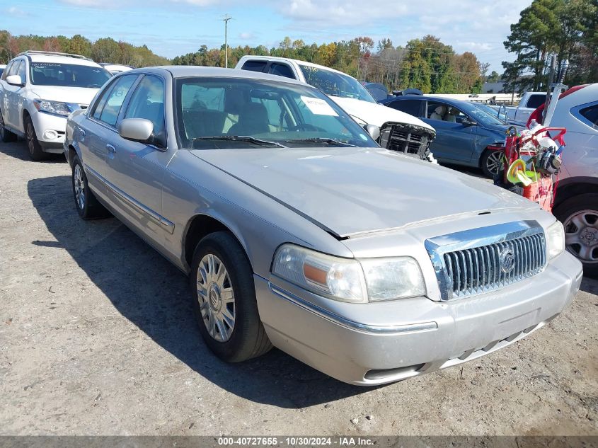 2008 Mercury Grand Marquis Gs VIN: 2MEFM74V68X610722 Lot: 40727655