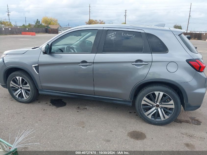 2021 Mitsubishi Outlander Sport 2.0 Be /2.0 Es /2.0 Le /2.0 Se VIN: JA4ARUAU8MU029161 Lot: 40727675