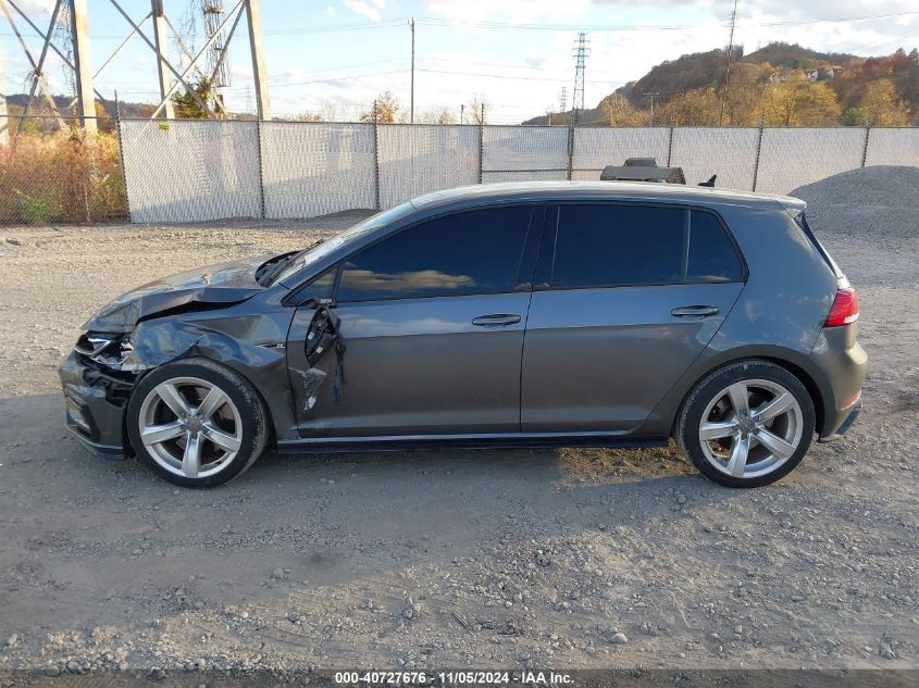 2018 Volkswagen Golf R 2.0T W/Dcc Navigation VIN: WVWVF7AU2JW177856 Lot: 40727676