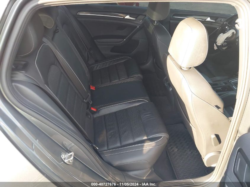 2018 VOLKSWAGEN GOLF R 2.0T W/DCC   NAVIGATION - WVWVF7AU2JW177856