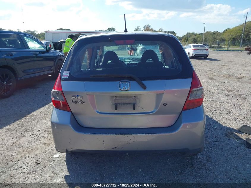 2007 Honda Fit VIN: JHMGD38407S025795 Lot: 40727732