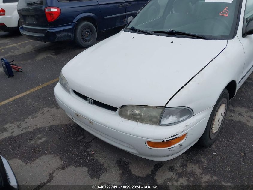 1994 Geo Prizm Lsi VIN: 1Y1SK5367RZ084354 Lot: 40727749