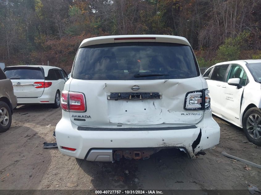 2017 Nissan Armada Platinum VIN: JN8AY2NC3H9504257 Lot: 40727757