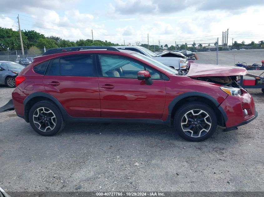 2016 Subaru Crosstrek 2.0I Limited VIN: JF2GPAKC1G8236743 Lot: 40727765