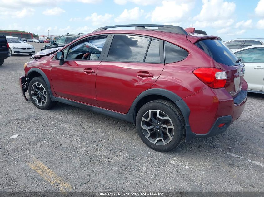 2016 Subaru Crosstrek 2.0I Limited VIN: JF2GPAKC1G8236743 Lot: 40727765