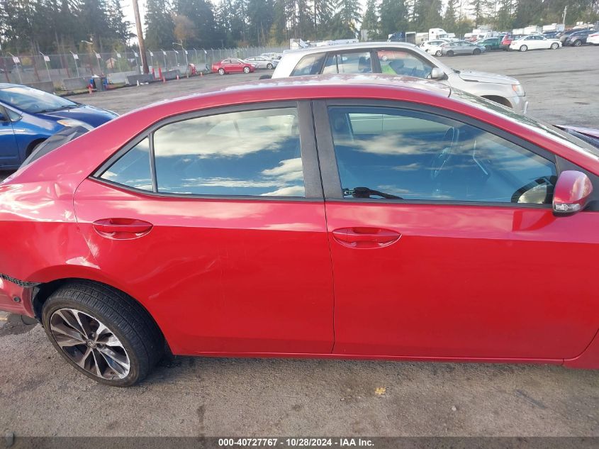 2017 Toyota Corolla Se VIN: 2T1BURHE1HC864493 Lot: 40727767