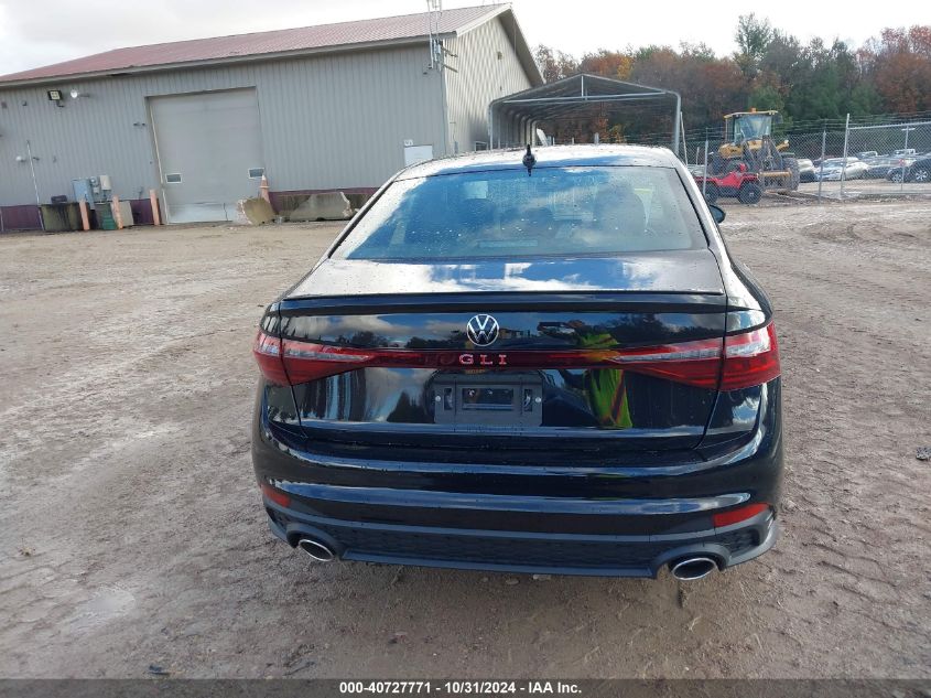 2025 Volkswagen Jetta Gli Autobahn VIN: 3VW2T7BU8SM010149 Lot: 40727771