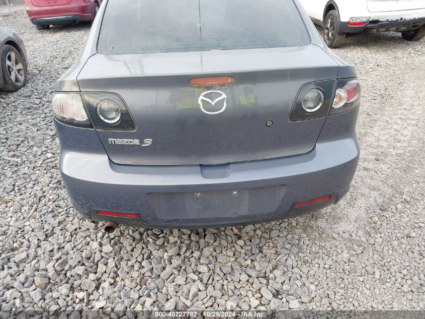 2008 Mazda 3 I VIN: JM1BK32G081809860 Lot: 40727782