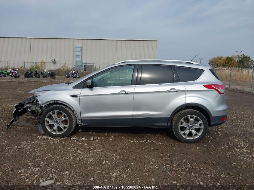 2014 Ford Escape Titanium VIN: 1FMCU0JX7EUB14702 Lot: 40727787