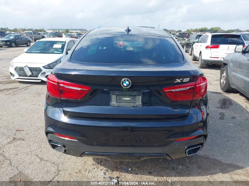 2018 BMW X6 Sdrive35I VIN: 5UXKU0C59J0G80682 Lot: 40727793