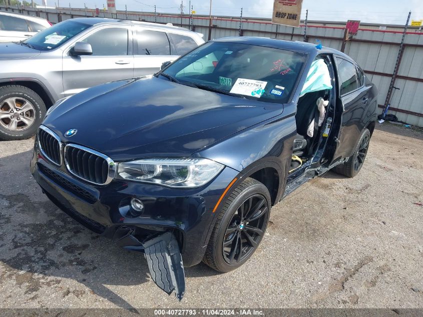 VIN 5UXKU0C59J0G80682 2018 BMW X6 no.2