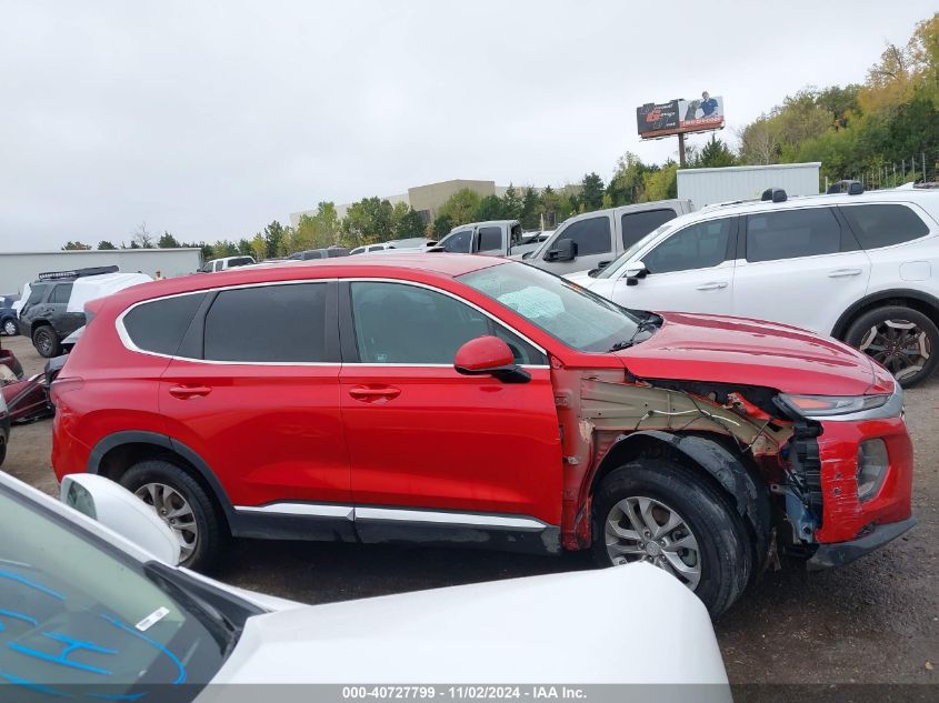 2020 Hyundai Santa Fe Se VIN: 5NMS2CAD6LH221497 Lot: 40727799