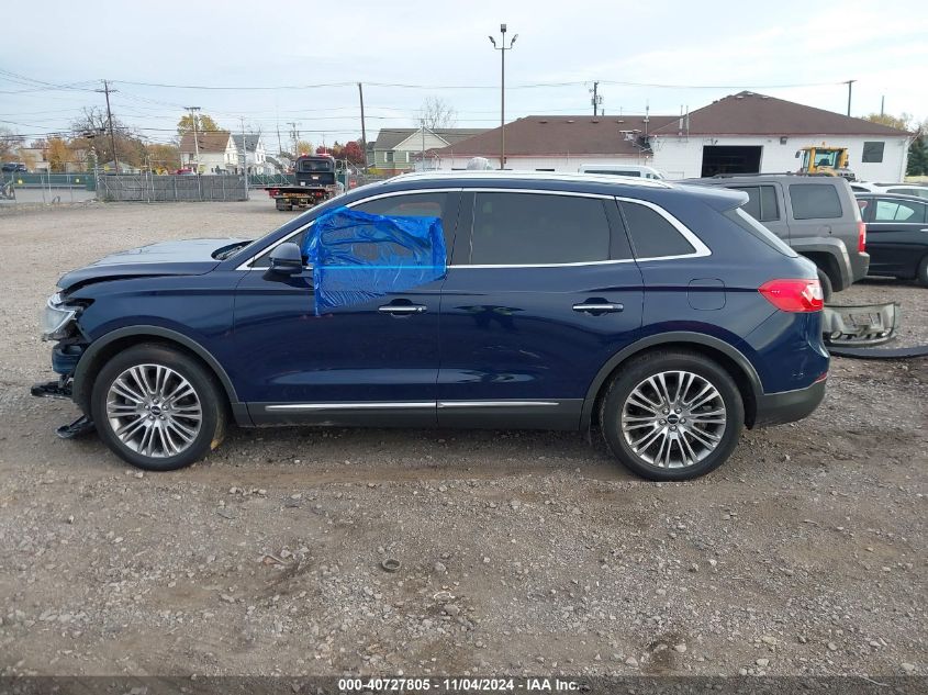 2018 Lincoln Mkx Reserve VIN: 2LMPJ8LR2JBL13829 Lot: 40727805