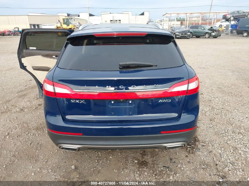 2018 Lincoln Mkx Reserve VIN: 2LMPJ8LR2JBL13829 Lot: 40727805