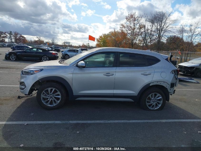 2018 Hyundai Tucson Sel VIN: KM8J33A47JU664445 Lot: 40727816