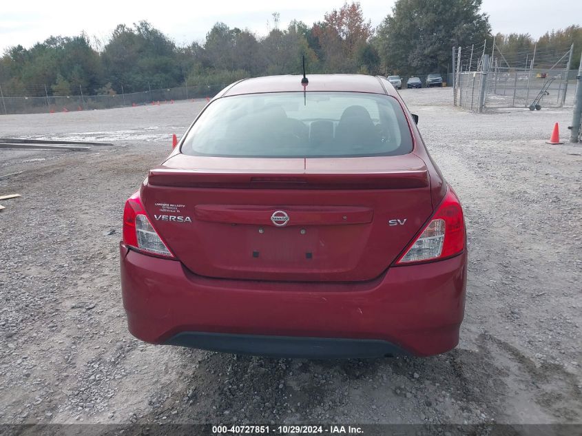 2019 Nissan Versa 1.6 Sv VIN: 3N1CN7APXKL822266 Lot: 40727851