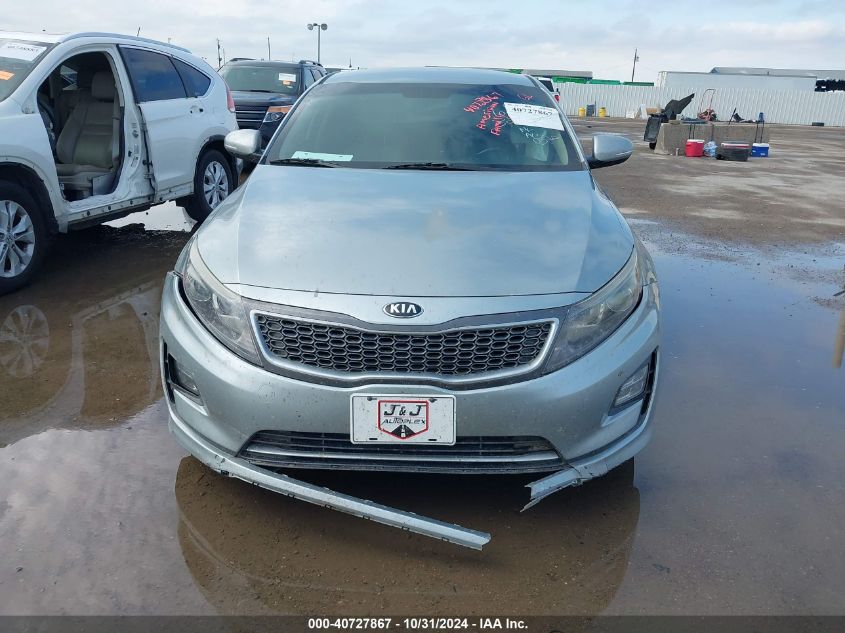 2016 Kia Optima Hybrid Ex VIN: KNAGN4AD4G5093897 Lot: 40727867