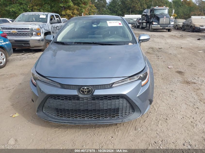 2020 Toyota Corolla Le VIN: JTDEPRAE2LJ025738 Lot: 40727878