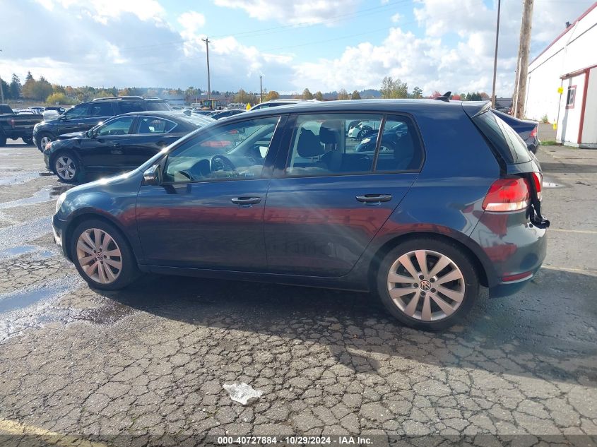 2012 Volkswagen Golf Tdi 4-Door VIN: WVWDM7AJ0CW352423 Lot: 40727884