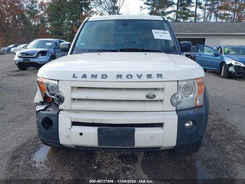 2008 Land Rover Lr3 V8 Se VIN: SALAE25418A473546 Lot: 40727886