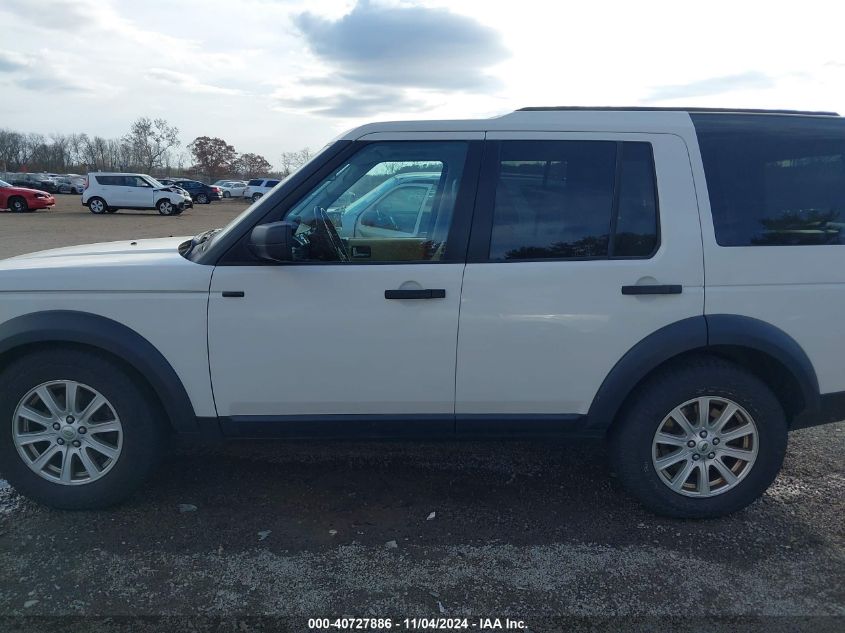 2008 Land Rover Lr3 V8 Se VIN: SALAE25418A473546 Lot: 40727886