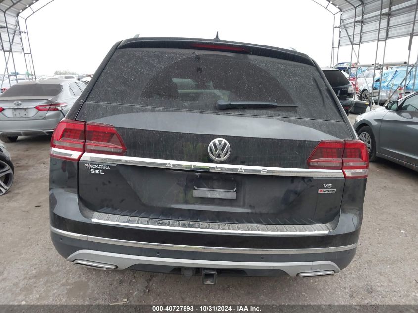 2019 Volkswagen Atlas 3.6L V6 Sel Premium VIN: 1V2NR2CA1KC621596 Lot: 40727893