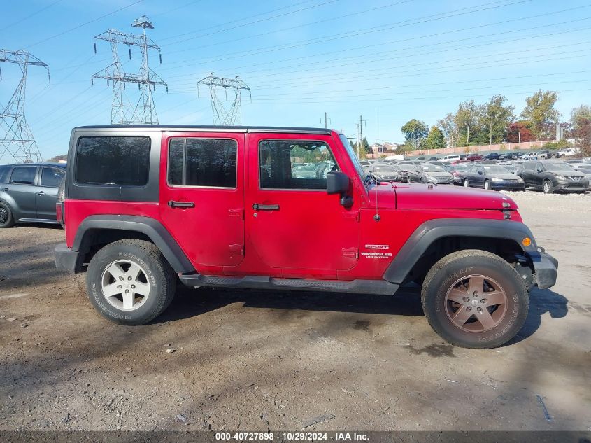 2011 Jeep Wrangler Unlimited Sport VIN: 1J4HA3H16BL575472 Lot: 40727898