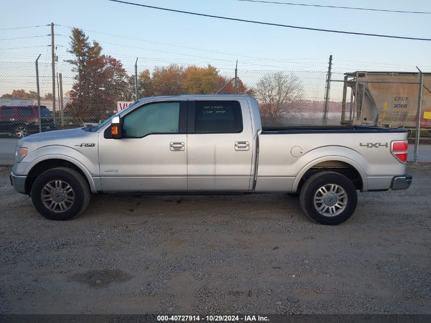 2014 Ford F-150 Lariat VIN: 1FTFW1ET6EKG55549 Lot: 40727914