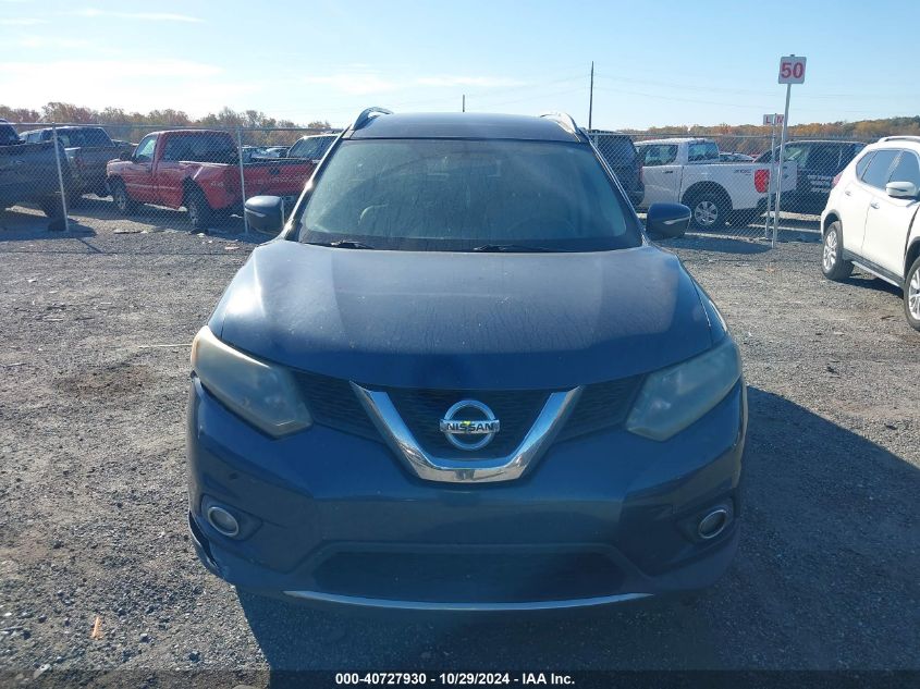 2015 Nissan Rogue Sl VIN: 5N1AT2MV0FC779979 Lot: 40727930