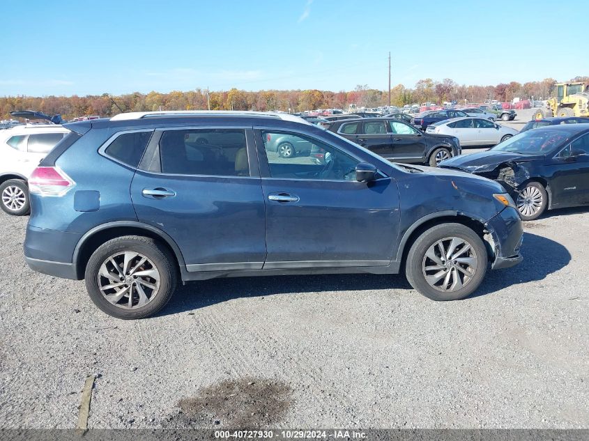 2015 Nissan Rogue Sl VIN: 5N1AT2MV0FC779979 Lot: 40727930