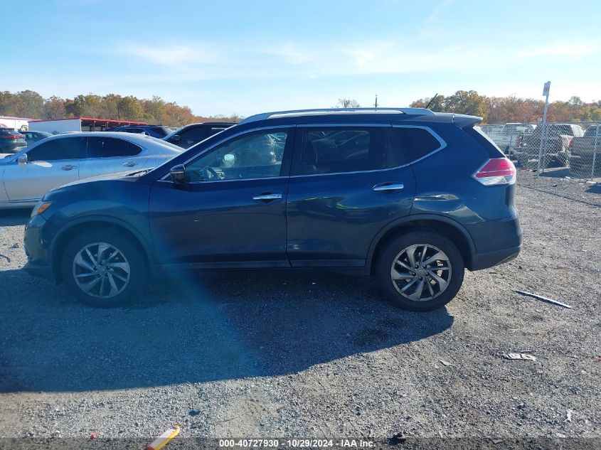 2015 Nissan Rogue Sl VIN: 5N1AT2MV0FC779979 Lot: 40727930