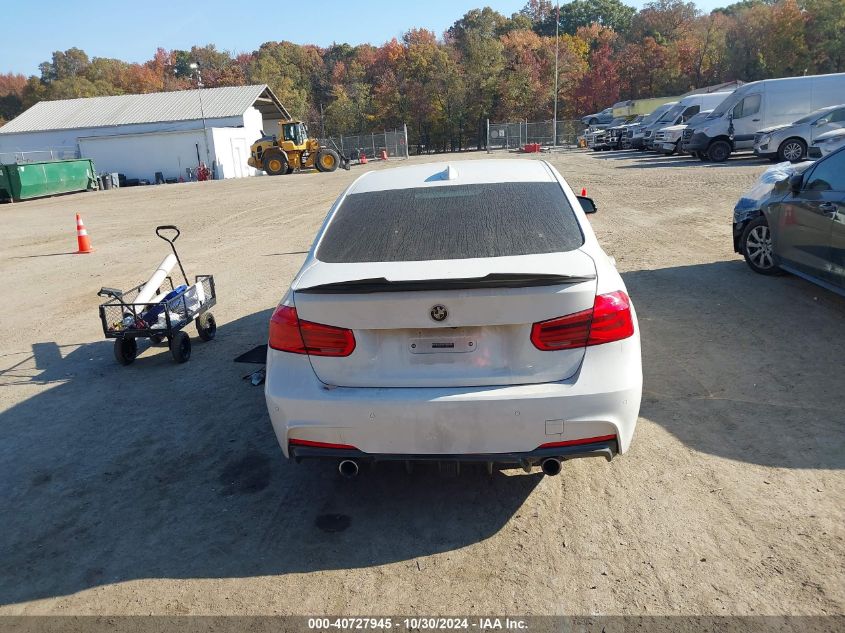 2016 BMW 340I xDrive VIN: WBA8B7G54GNT95916 Lot: 40727945