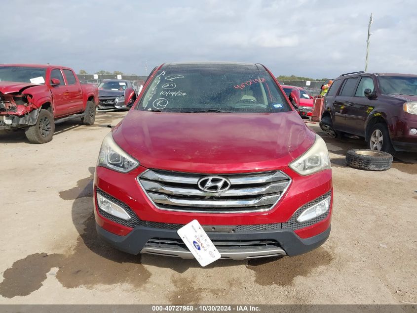 2013 Hyundai Santa Fe Sport VIN: 5XYZU3LBXDG108474 Lot: 40727968