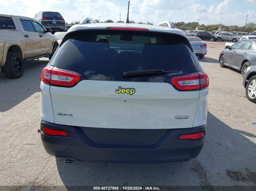 2018 Jeep Cherokee Latitude 4X4 VIN: 1C4PJMCB9JD564210 Lot: 40727985