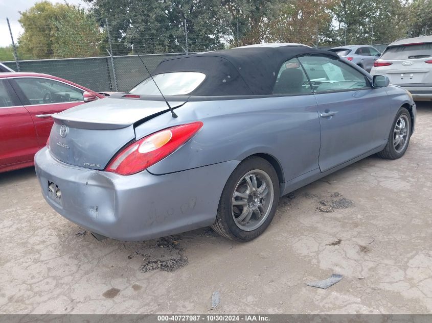 2005 Toyota Camry Solara Sle VIN: 4T1FA38P15U060858 Lot: 40727987