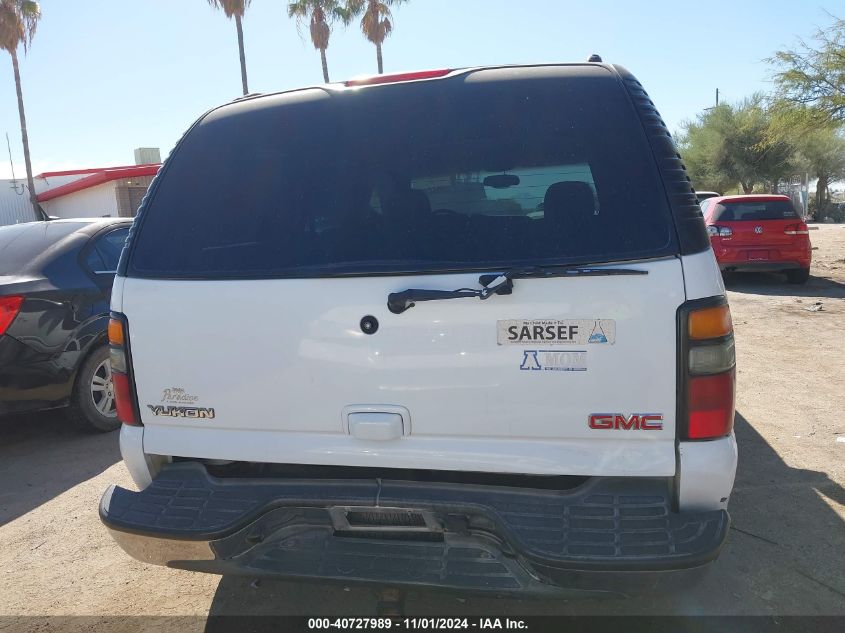 2005 GMC Yukon Sle VIN: 1GKEC13VX5R124066 Lot: 40727989