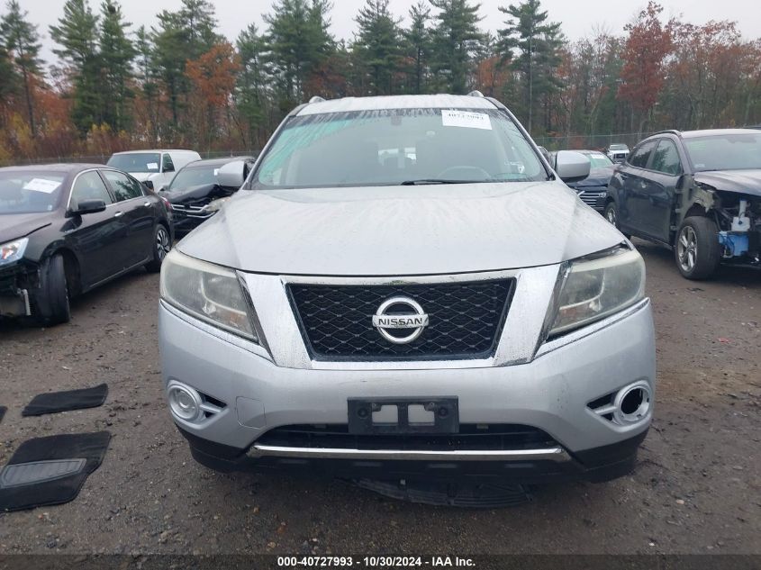 2014 Nissan Pathfinder Sv VIN: 5N1AR2MM9EC706145 Lot: 40727993