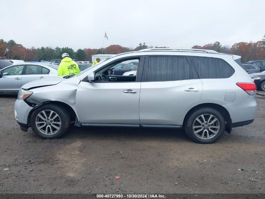 2014 Nissan Pathfinder Sv VIN: 5N1AR2MM9EC706145 Lot: 40727993