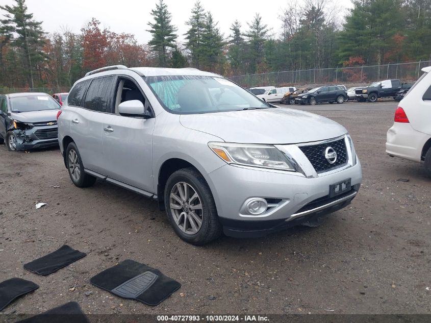 2014 Nissan Pathfinder Sv VIN: 5N1AR2MM9EC706145 Lot: 40727993