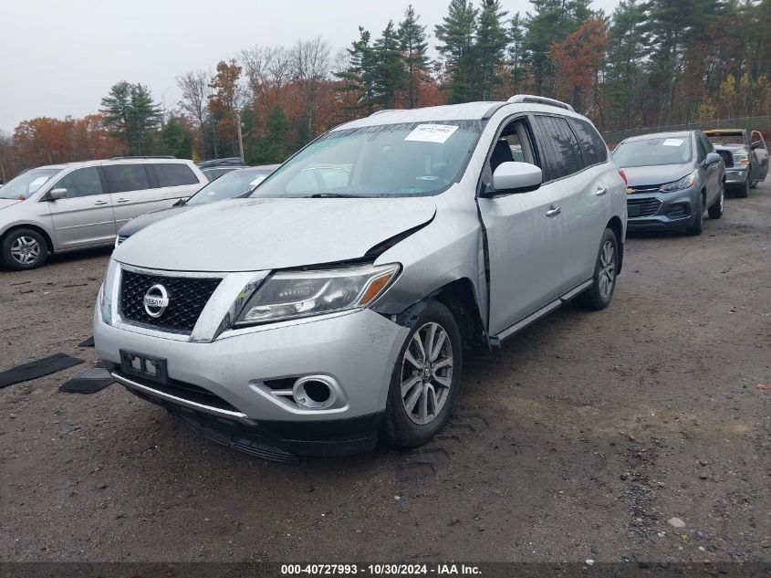 2014 Nissan Pathfinder Sv VIN: 5N1AR2MM9EC706145 Lot: 40727993